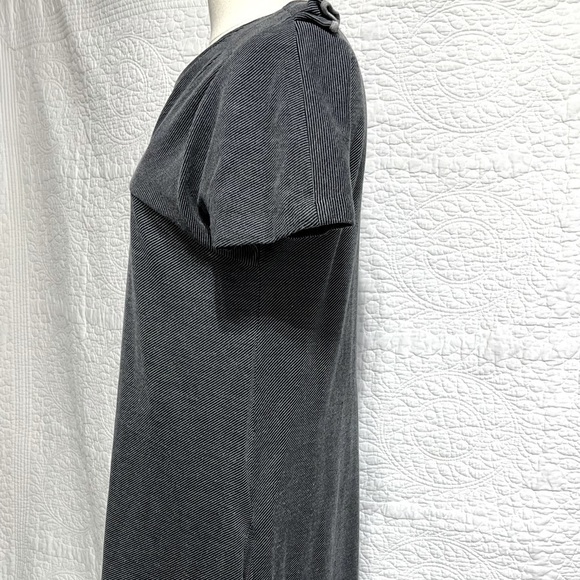 Hugo Boss Womens Short Sleeved Mini Striped Pocket Dress, Size Medium - Picture 12 of 15